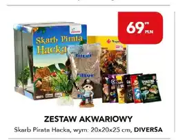 AquaelZOO Zestaw akwariowy Diversa Skarb Pirata Hacka 20x20x25cm oferta