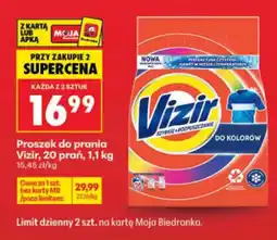 Biedronka Proszek do prania Vizir oferta
