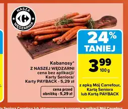 Carrefour Market Kabanosy Z Naszej Wędzarni oferta