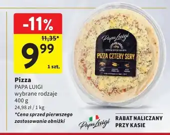 Intermarche Pizza PAPA LUIGI oferta