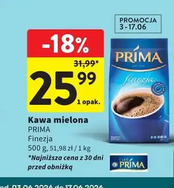 Intermarche Kawa mielona Prima Finezja oferta