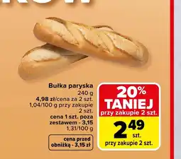 Carrefour Market Bułka oferta