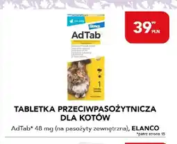 AquaelZOO Tabletka przeciwpasożytnicza dla kotów AdTab 48mg oferta