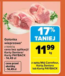 Carrefour Market Golonka wieprzowa Carrefour oferta