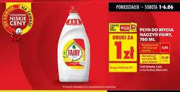 Biedronka Płyn do mycia naczyń Fairy Cytryna oferta