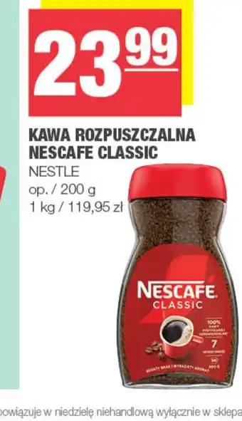 EuroSPAR Kawa rozpuszczalna Nescafe oferta