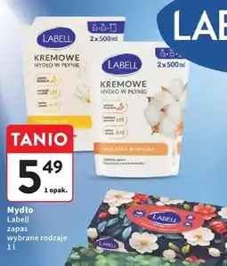 Intermarche Kremowe mydło w płynie Labell mleko i miód zapas oferta