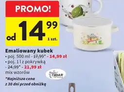 Intermarche Emaliowany kubek TADAR oferta