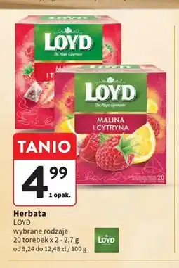 Intermarche Herbata Loyd Malina i Cytryna oferta
