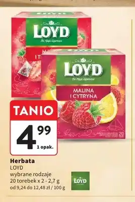 Intermarche Herbata Loyd Malina i Cytryna oferta