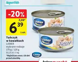 Intermarche Tuńczyk w kawałkach LISNER oferta