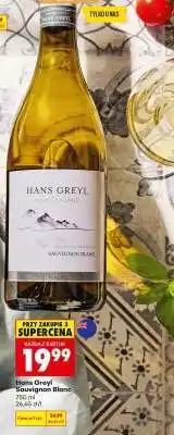 Biedronka HANS GREYL SAUVIGNON BLANC 750 ml oferta
