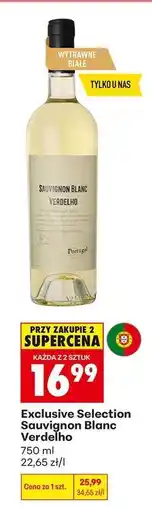 Biedronka Exclusive Selection Sauvignon Blanc Verdelho oferta