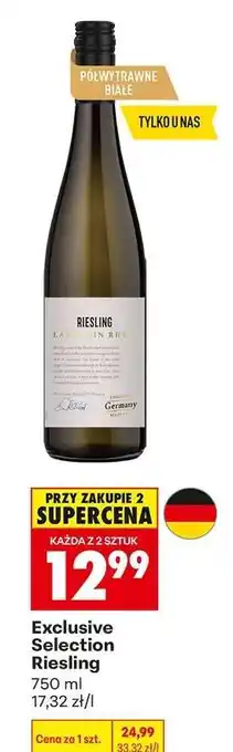Biedronka Exclusive Selection Riesling oferta