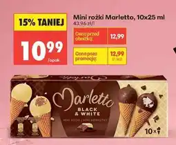 Biedronka Mini rożki Marletto, 10x25 ml oferta