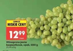 Biedronka Winogrono jasne bezpestkowe, opak. 500 g oferta