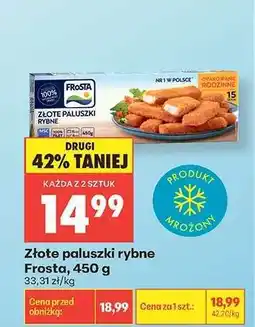 Biedronka Złote paluszki rybne Frosta 450 g oferta