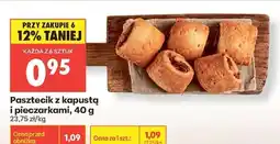 Biedronka Pasztecik z kapustą i pieczarkami , 40 g oferta
