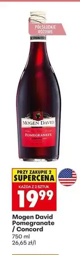 Biedronka Mogen David Pomegranate / Concord oferta