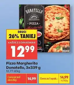 Biedronka Pizza Margherita Donatello 3x339 g oferta