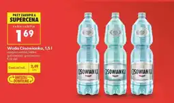Biedronka WODA CISOWIANKA 1,5 L oferta