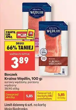 Biedronka Boczek Kraina Wędlin , 100 g : oferta