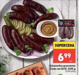 Biedronka Kaszanka gryczana Czas na Grill, 500 g oferta