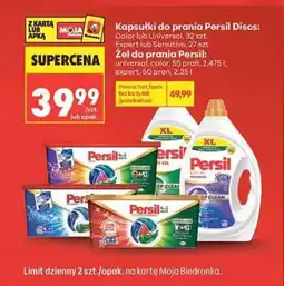 Biedronka Kapsułki do prania Persil Discs oferta