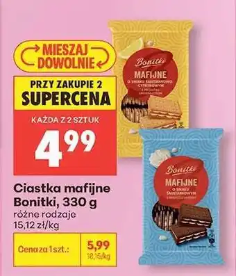 Biedronka Ciastka mafijne Bonitki, 330 g oferta