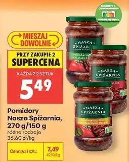 Biedronka Pomidory Nasza Spiżarnia, 270 g/150 g oferta