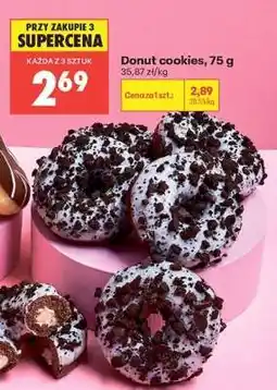 Biedronka Donut cookies , 75 g oferta