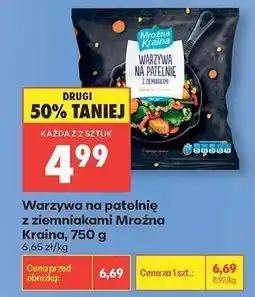 Biedronka Warzywa na patelnię z ziemniakami Mroźna Kraina , 750 g oferta