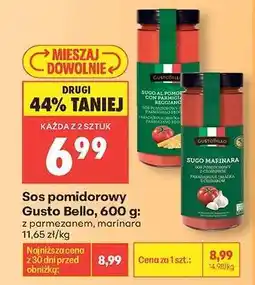 Biedronka Sos pomidorowy Gusto Bello, 600 g oferta