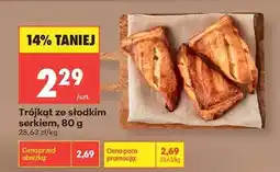 Biedronka Trójkąt ze słodkim serkiem, 80 g oferta