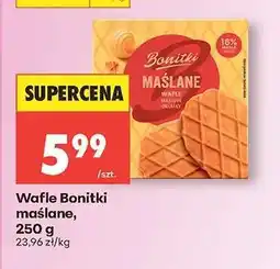 Biedronka Wafle Bonitki maślane, 250 g oferta