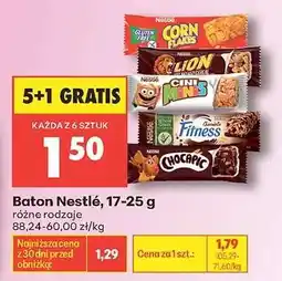 Biedronka Baton Nestlé, 17-25 g oferta