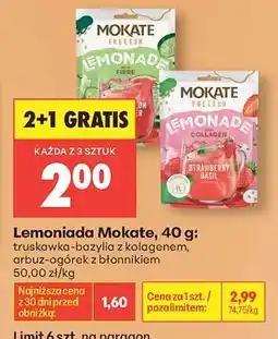 Biedronka Lemoniada Mokate, 40 g oferta