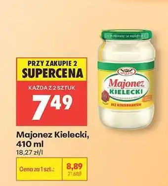 Biedronka Majonez Kielecki, 410 ml oferta