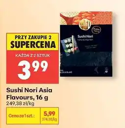 Biedronka Sushi Nori Asia Flavours 16 g oferta