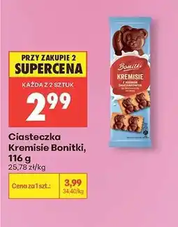 Biedronka Ciasteczka Kremisie Bonitki, 116 g oferta