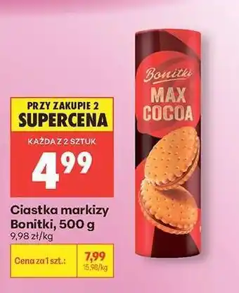 Biedronka Ciastka markizy Bonitki, 500 g oferta