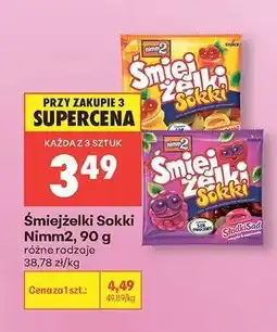 Biedronka Śmiejżelki Sokki Nimm2, 90 g oferta