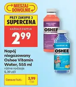 Biedronka Napój niegazowany Oshee Vitamin Water, 555 ml oferta