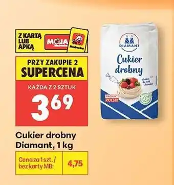 Biedronka Cukier drobny Diamant, 1 kg oferta