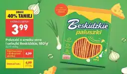 Biedronka Paluszki o smaku sera i cebulki Beskidzkie , 180 g oferta