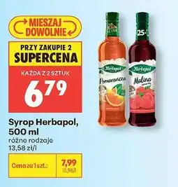 Biedronka Syrop Herbapol, 500 ml oferta
