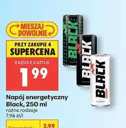 Biedronka Napój energetyczny Black, 250 ml oferta