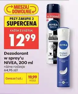 Biedronka Dezodorant w spray'u NIVEA , 200 ml oferta