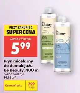Biedronka Płyn micelarny do demakijażu Be Beauty, 400 ml oferta
