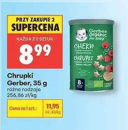 Biedronka Chrupki Gerber, 35 g oferta